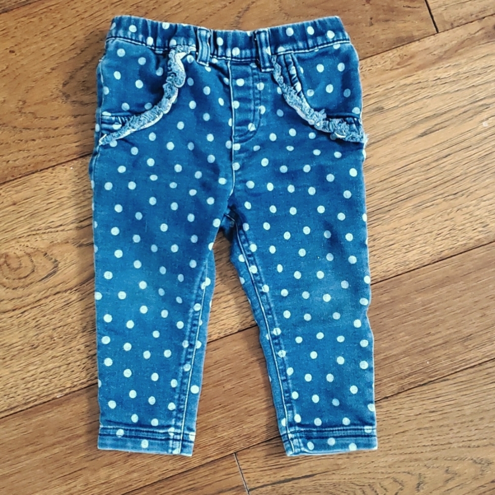 3 for $12 💚 Polka dot baby jeggings